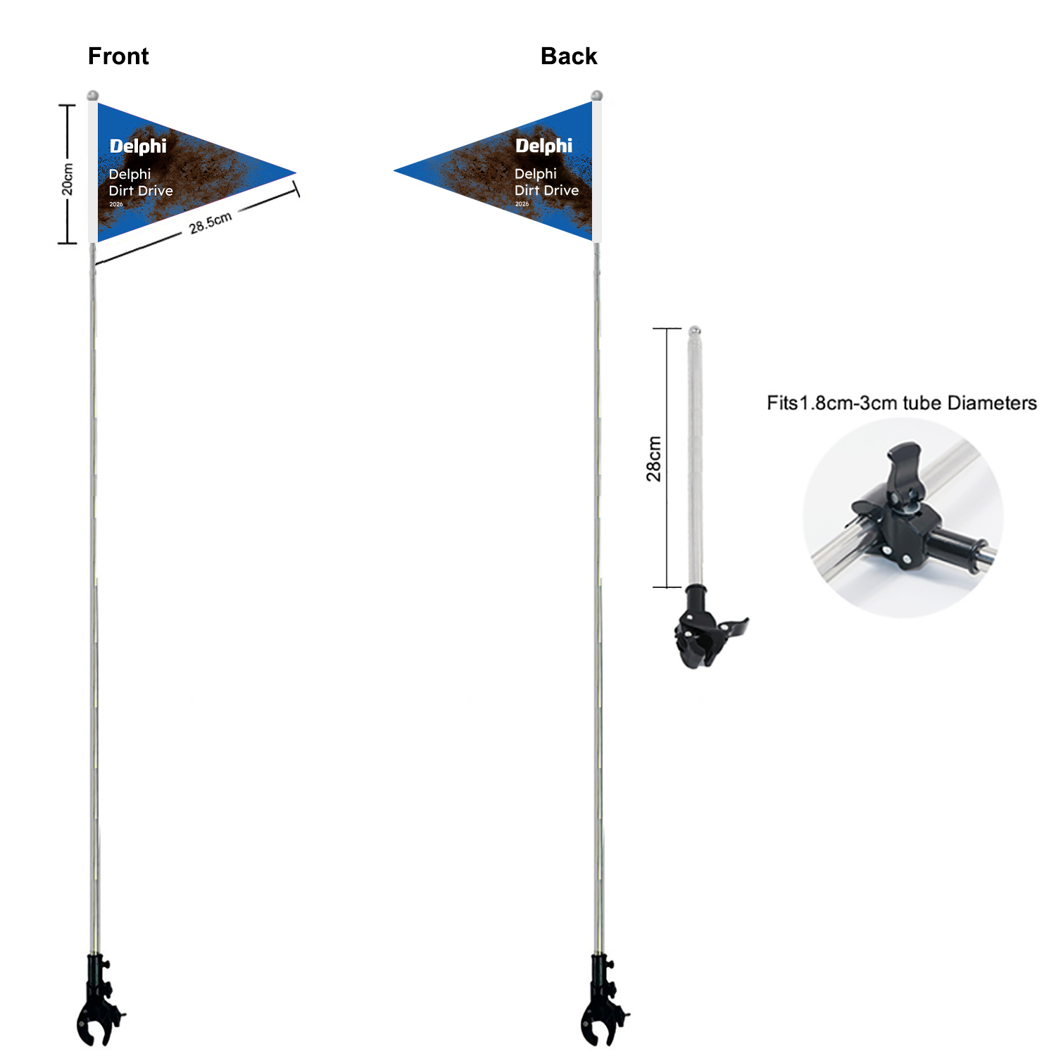 Custom Motorcycle flags